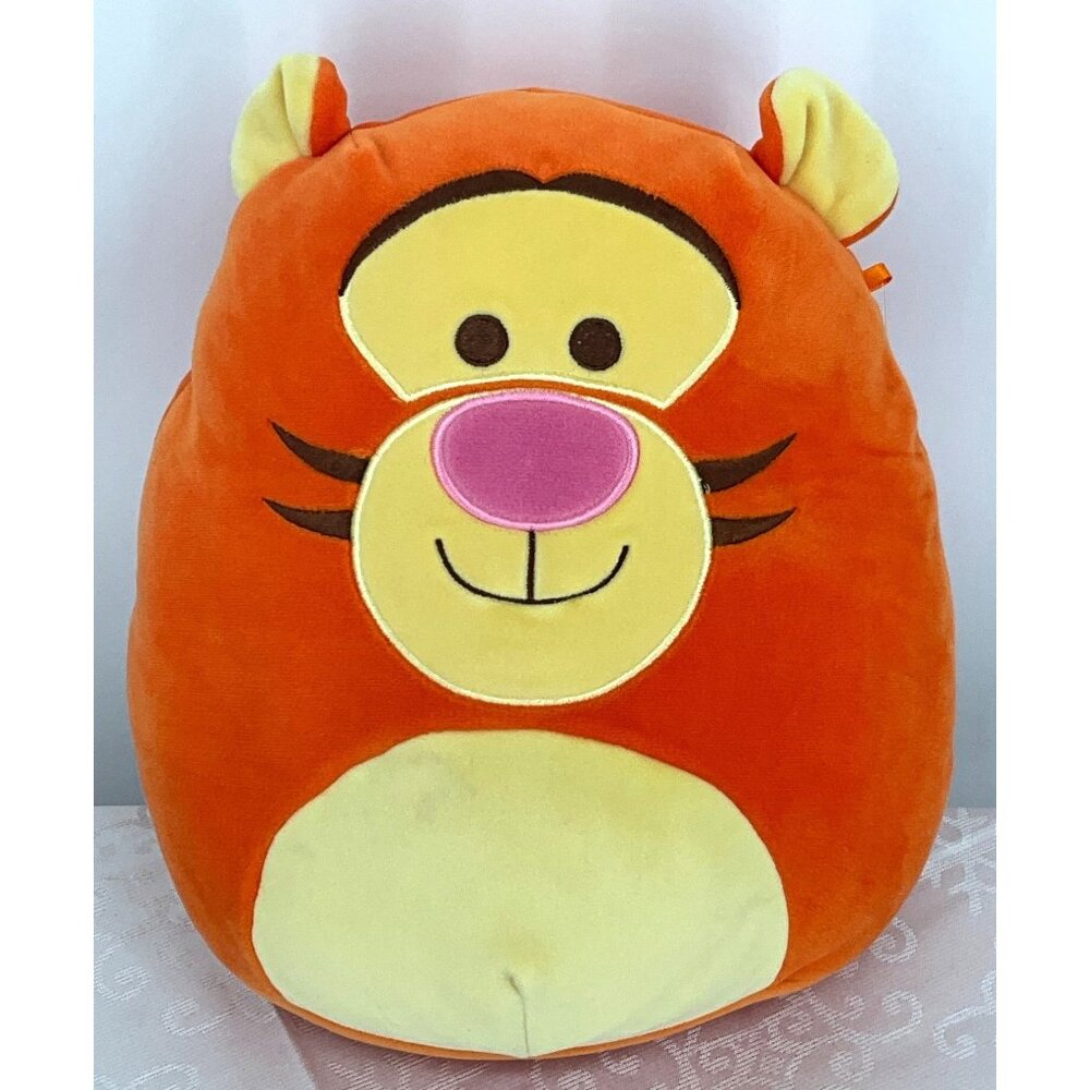 Disney Tigger Plush Original Squishmallow 12" Orange & Yellow Soft Toy